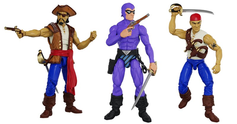 Boss Fight Studio 11th Phantom & Singh Pirate Figure