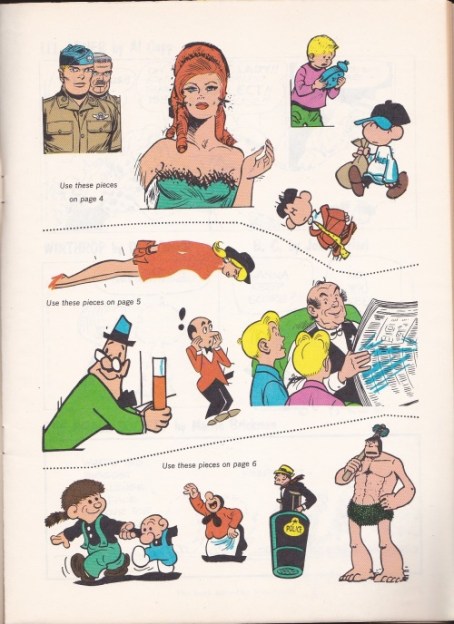 Comic Book Array Parade Of Comics Activity Book