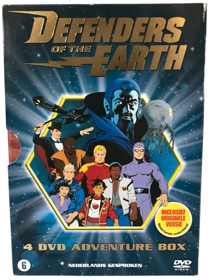 Defenders Of The Earth 4 DVD Adventure Box Set