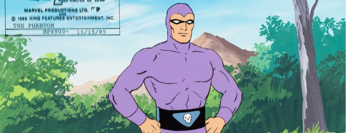 Collectible Phantom Color Model Cel from Defenders of the&nbsp;Earth