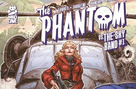 The Phantom vs. The Sky Band #1 by Mad Cave&nbsp;Studios
