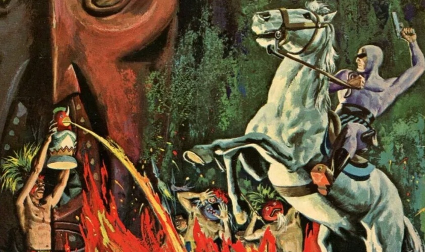 Original Bill Lignante Art from Gold Key Phantom&nbsp;Comic